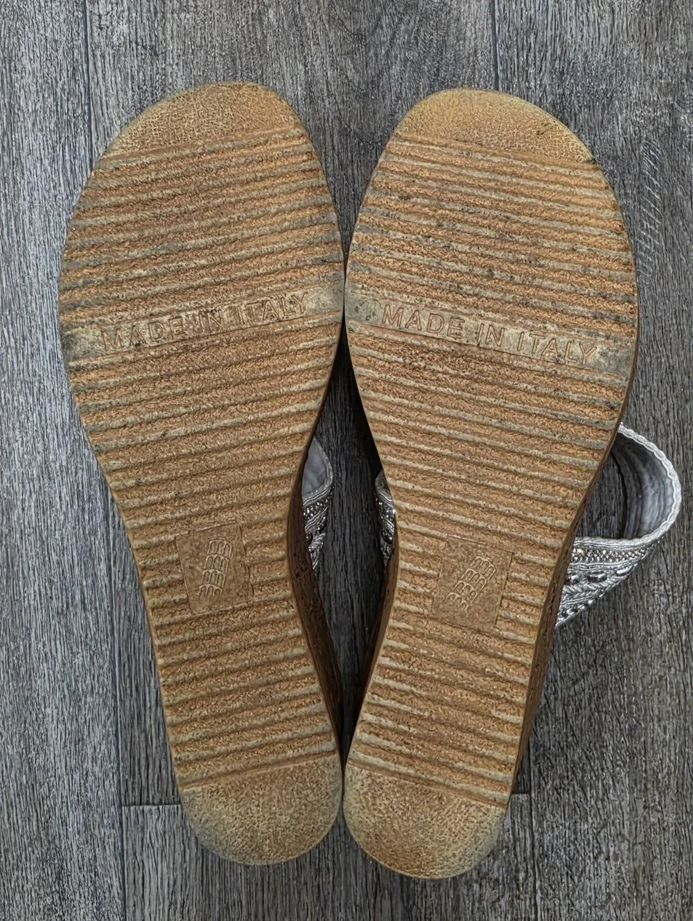 Toscanella wedge sandals-Size 8.5